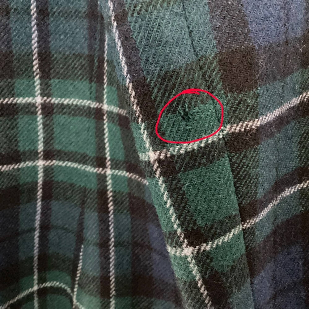 PENDLETON WOOL PLAID TARTAN JACKET BLAZER USA 14 - Picture 7 of 7